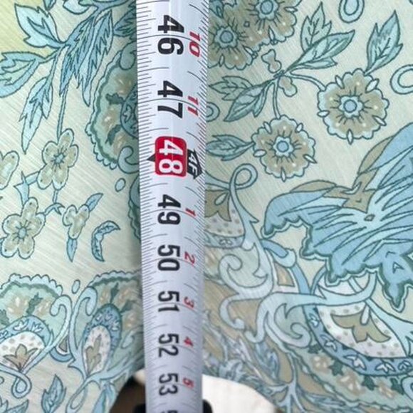 Vintage Studio I sleeveless paisley print midi dress Women’s Sz 16W - Picture 7 of 8